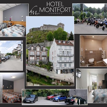 Hotel Montfort Lourdes Bagian luar foto