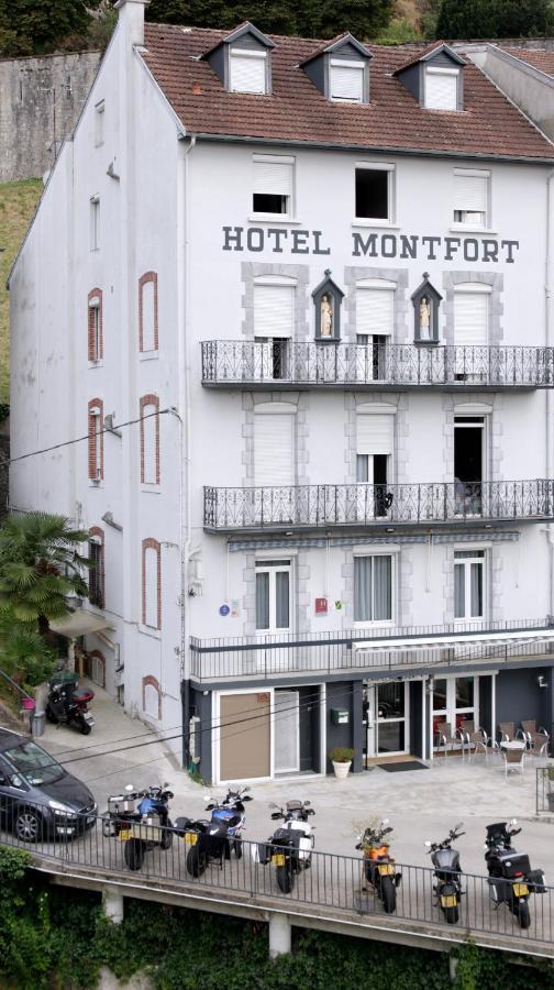 Hotel Montfort Lourdes Bagian luar foto